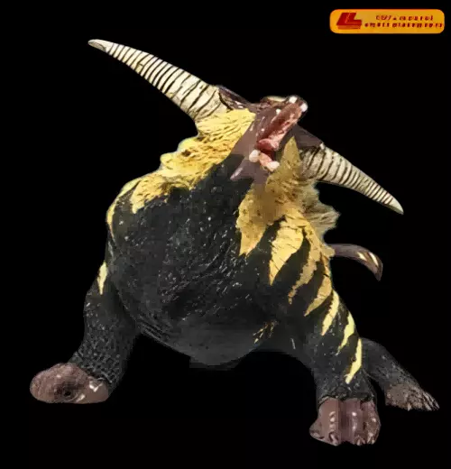 Game Monster Hunter World Rise Gashapon Diablos Cake Topper Figure