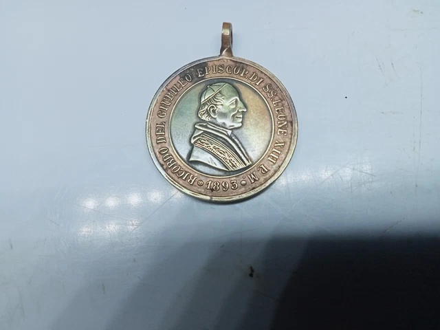 RARE 1893 -VATICAN-POPE Leo Xiii Medal £14.23 - PicClick UK