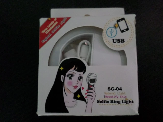 Anillo de luz para selfies SG-04 (USB)