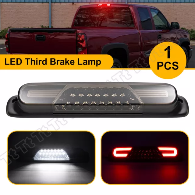 For 1999-2007 Chevy Silverado GMC Sierra LED 3rd Third Brake Lights Cargo Lamp