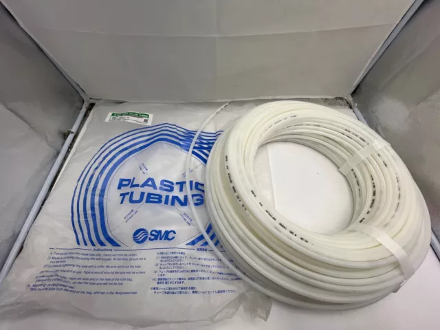 Genuine SMC TS 0806W-100 Soft Nylon Tubing White