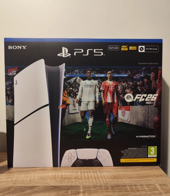 SONY PLAYSTATION 5 Slim Digital Edition + FC26 Bundle Brand New Sealed