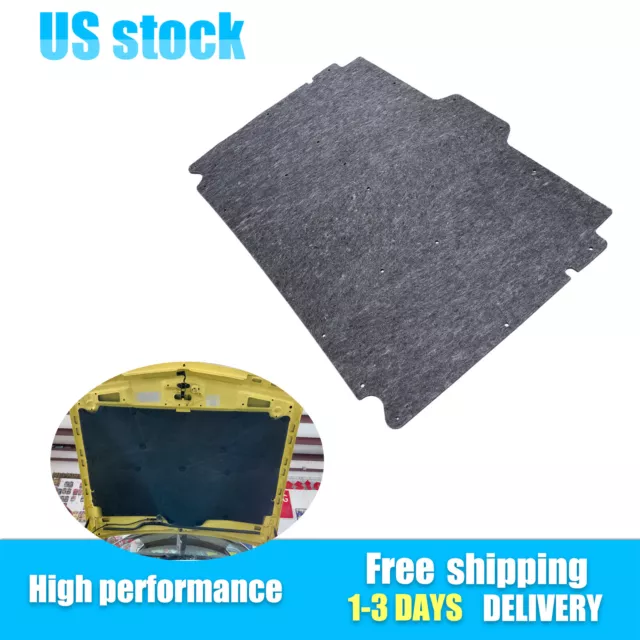 Under Hood Insulation Pad 1/2" Thick For 85-92 Chevrolet Camaro IROC-Z RS Z28