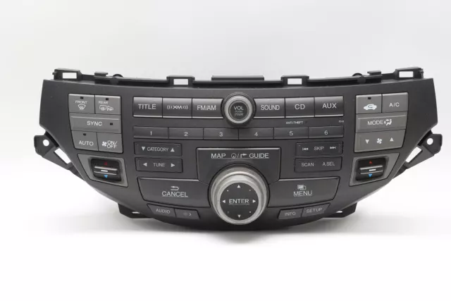 Honda Accord 10 Crosstour Radio Changeur CD Lecteur 39100-TP6-A01, B018, OEM ,