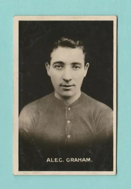 Football - D. C. Thomson - Signed Real Photo - Graham Of Arsenal - 1930