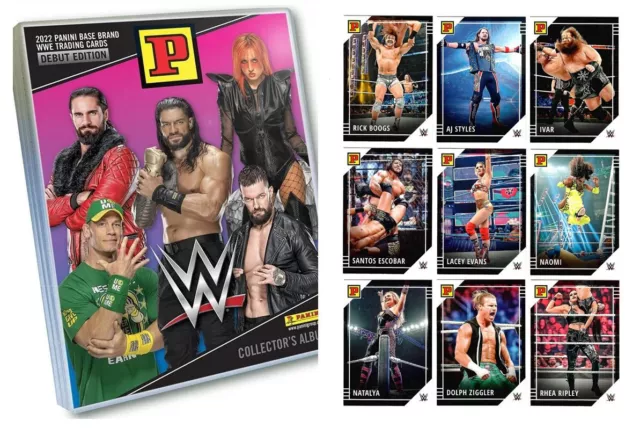 Panini WWE Debut Edition 2022 Base cards to choose - Cartes à l'unité à choisir