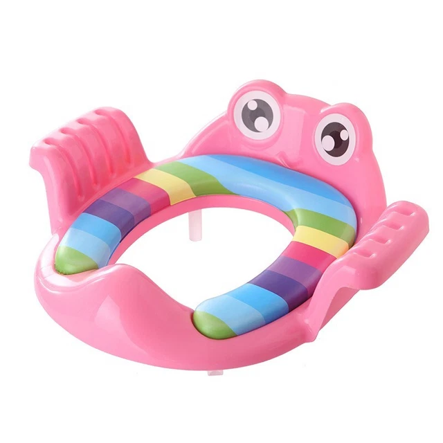 Riduttore Wc Water Per Bambini Sedile Morbido Adattatore Copriwater Colorato 