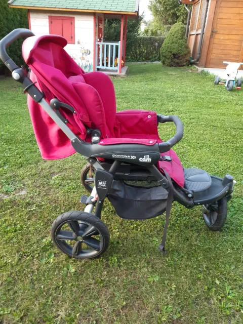 Passeggino Cam Cortina Evolution X3 Alluminium Fucsia 3