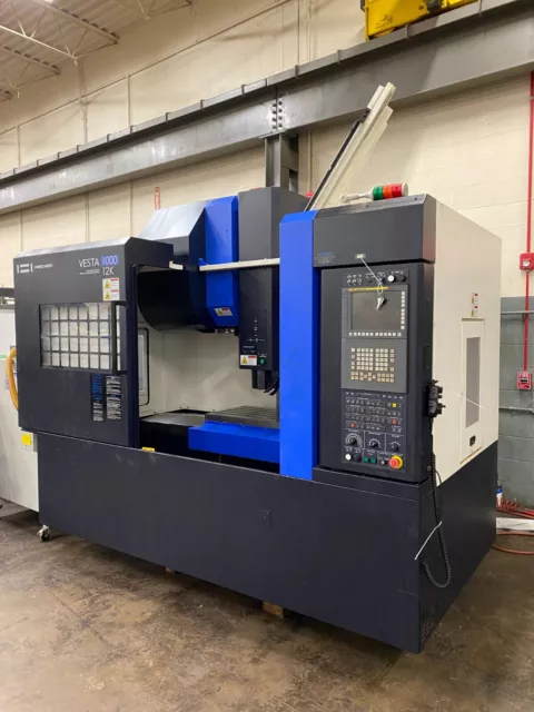 2015 Hwacheon Vesta 1000 / Excellent Condition / 1000Psi Coolant / Chip Conveyor