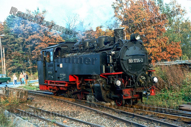 DR 99 1735-2  Bertsdorf 1988 / org. Dia + Datei!  601#08