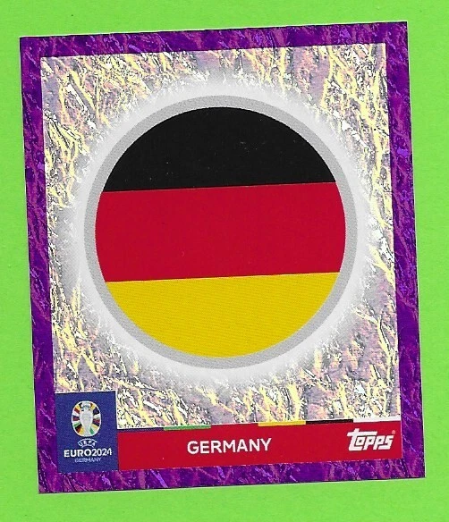 Sticker Topps EURO Germany 2024 - Franz Beckenbauer #LEG9 Brillant Violet