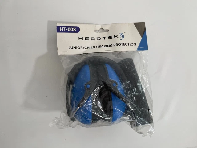 Dark Blue Senna HearTek Earmuffs Junior/Child Hearing Protection HT-008
