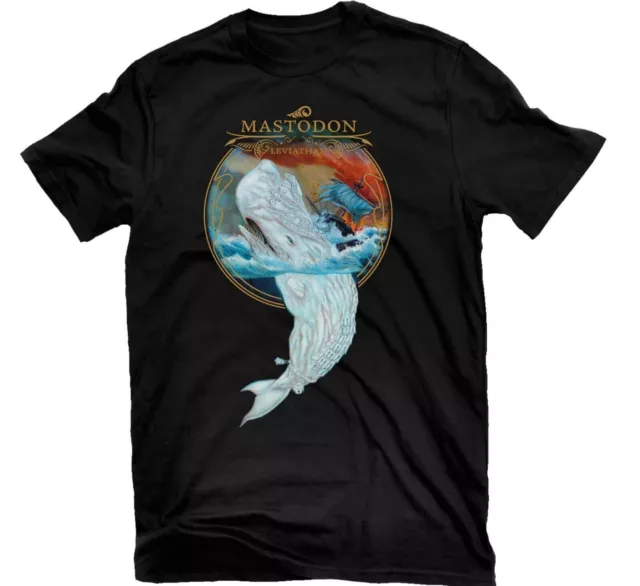 Mastodon Band Cotton Gift For Fan Black Unisex T-shirt