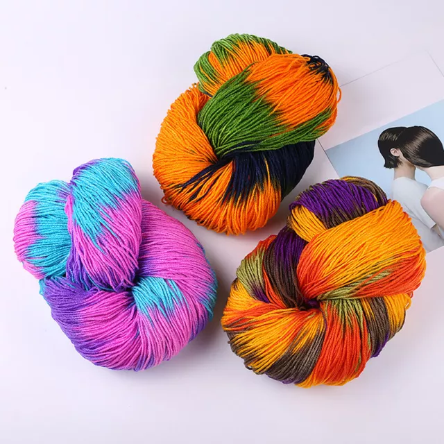 SOFT SWEATER DIY Knitting Wool Yarn Crochet Knitting Hand-woven