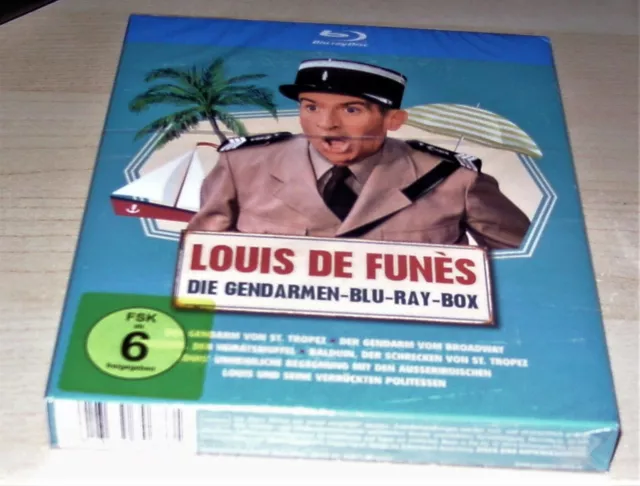 Louis De Funes Die Gendarm Blu Ray Box Alle 6 Filme Der Gendarmen Reihe Neu Ovp 3