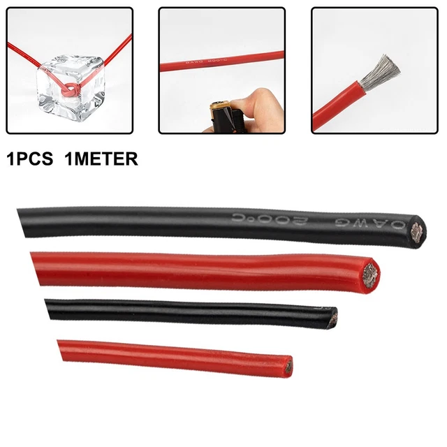 For Anderson Stecker P.V.C Isolierung PVC Akku Schweißen Kabel 1meter Länge