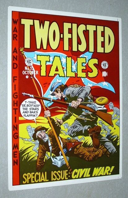 VINTAGE ORIGINAL 1970'S EC Comics Two-Fisted Tales 35 Civil War cover ...