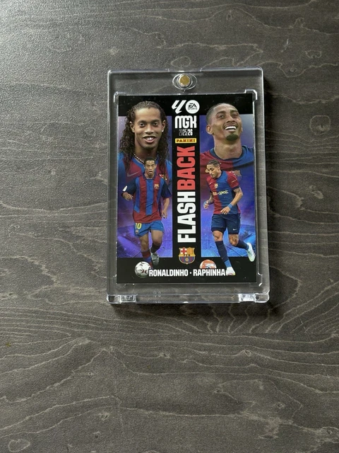 Lot De 4 Cartes Panini Ronaldinho Mega Cracks 2004 - #22, 49, 76, 91 & 92