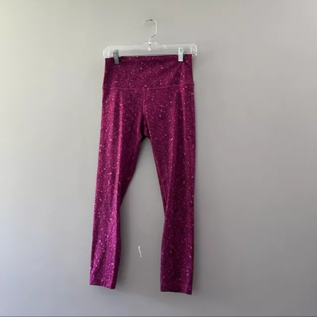 Lululemon High Times Pant Full-On Luxtreme in Paradise Geo Regal Plum Size 4