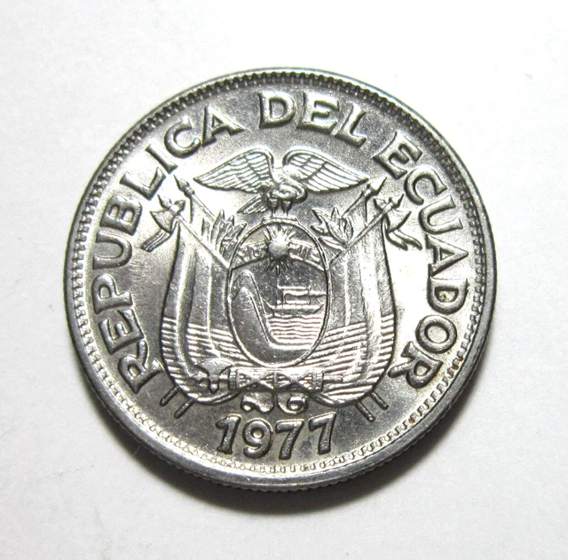 Ecuador. 50 Centavos, 1977.