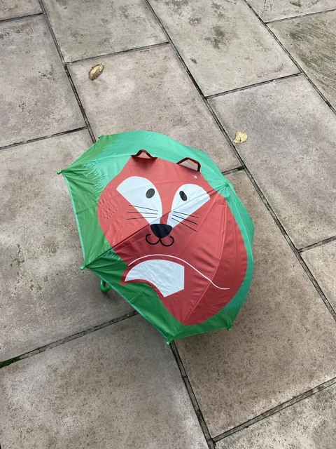 Ombrello Animali Bambini Riccio Volpe