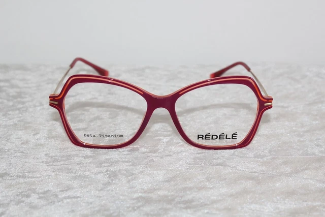 Monture De Lunettes De Vue REDELE Beta Titanium Pour Femme - Modèle Adelle, Coloris Multicolore, Taille 51-15-140 - Neuf Avec étiquettes