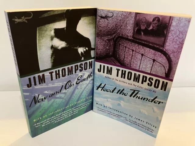 JIM THOMPSON Heed the Thunder - Now and On Earth Softcover Black Lizard Fine