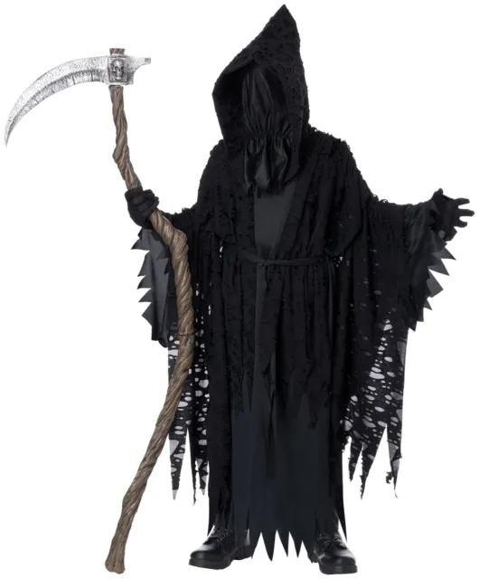 Shadow of Death Grim Reaper Death Horror Halloween Child Boys Costume