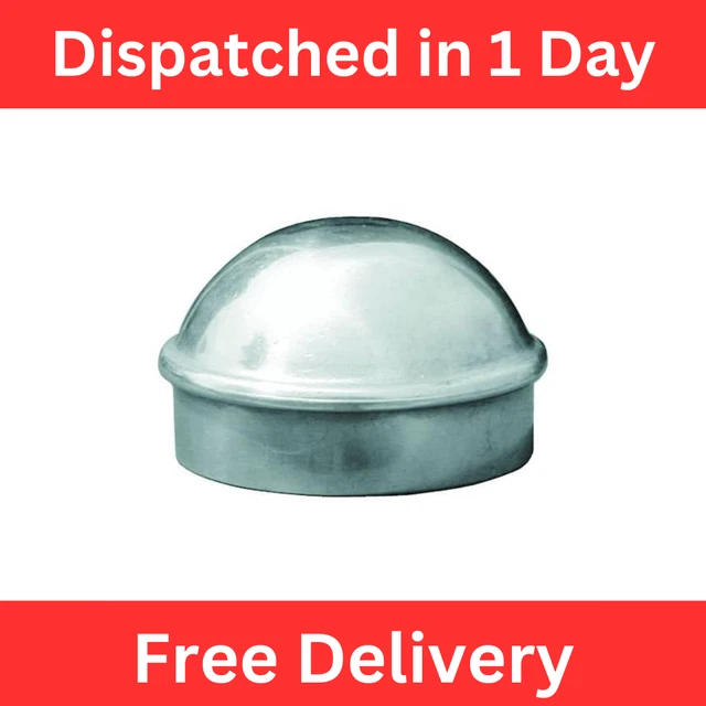 ALUMINUM CHAIN LINK Fence Dome Post Cap 17/8 inch Size NEW 4.00