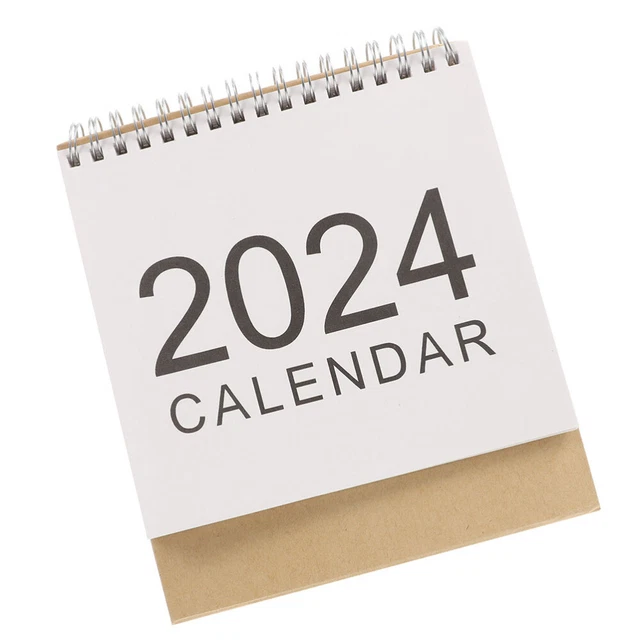 DESK CALENDAR 2024 Table Calendar Monthly Calendar Ornament Simple