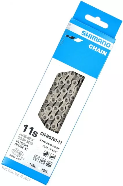 Shimano 11 Speed Chains CN-HG701 Ultegra XT 116 Links MTB Road Bike 116L Chain