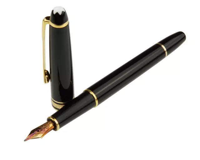 Montblanc Meisterstück Füller No.144 Classique Gold 14 Karat M-Feder Classic TOP