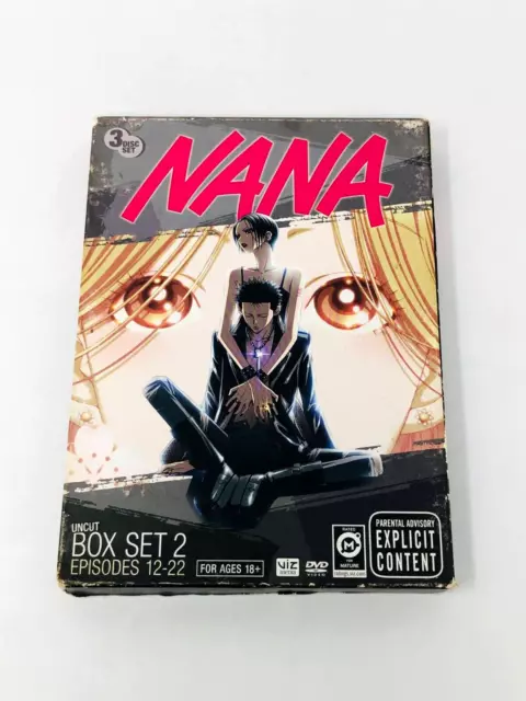 NANA anime Complete DVD Collection NEW(Vol.1-4) Uncut PAL Version +GIFT For  Sale