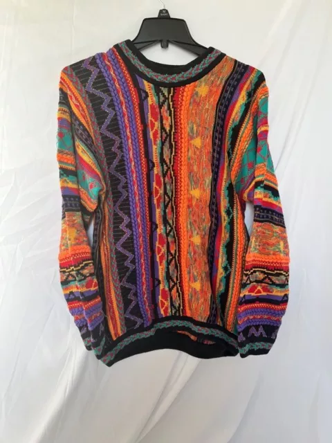 Vintage Tundra Canada coogi style Multicolor Sweater