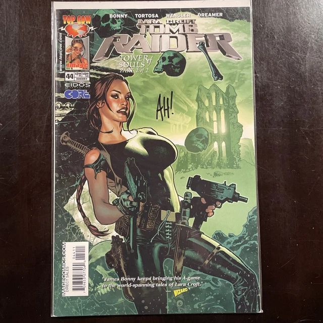 Lara Croft Tomb Raider #44 2004 Image Top Cow SIGNED Adam Hughes AH!