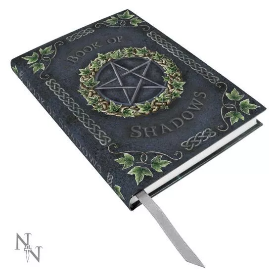 GOTHIC WICCA PAGAN IVY BOOK OF SHADOWS SPELLS 17cm, BN, FREE UK P&P (B3015