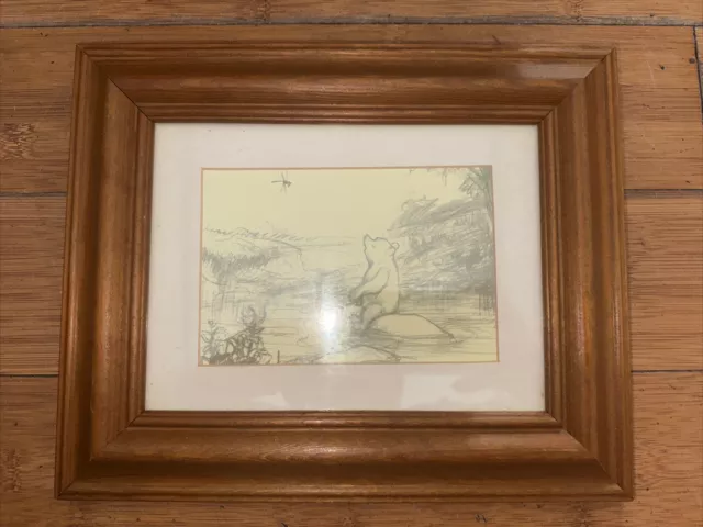 Winnie the Pooh framed sketch? Print?