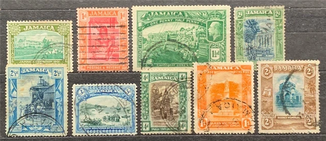 Jamaica. Definitive Stamps. SG78+. 1919-21. FU. #TT57