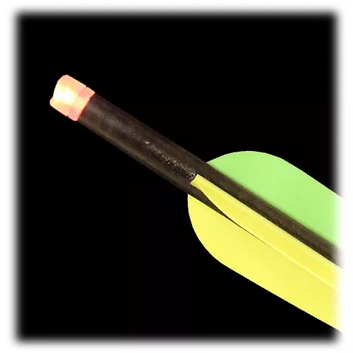 Burt Coyote Crossbow Bolt Lumenok Easton/Beman Carbon Flat Nock HD Orange 3 Pack