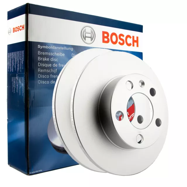 BOSCH Bremsscheiben Audi A4  B6/B7 Ø245mm Hinten VOLL