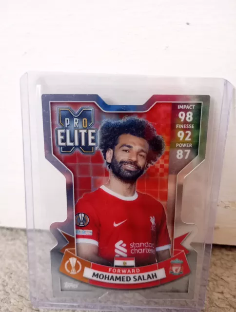 PRO ELITE Chrome X Shield -#264 MO SALAH - Match Attax EXTRA 2024 - 2023/24