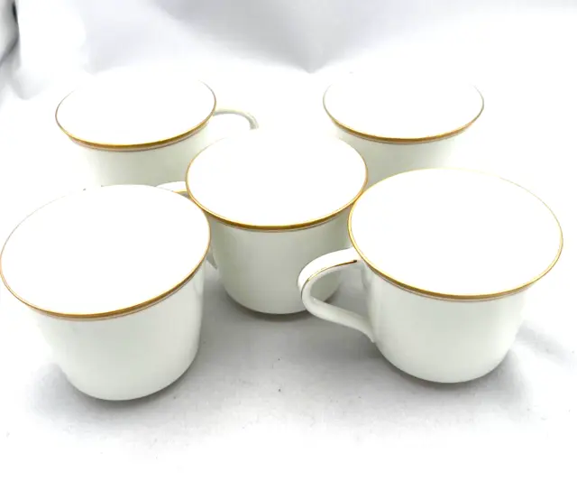 Vintage Noritake Teacups Lot of 5 Coffee Mug Fine China Series Number 6542 Japan