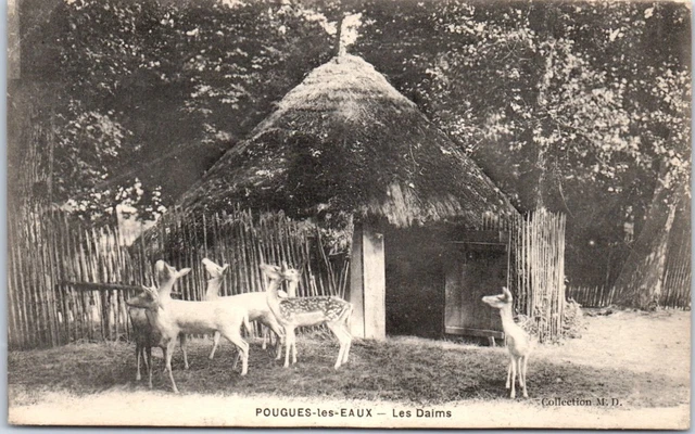 58 POUGUES LES EAUX  -carte postale ancienne [JR03962]