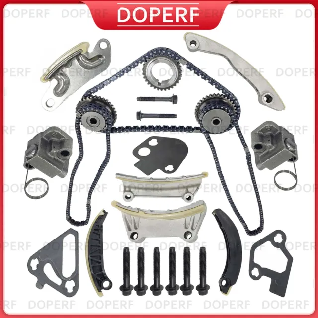 New Timing Chain Kit For Cadillac Buick Chevy Saturn Pontiac 3.6L 3.0L Dohc
