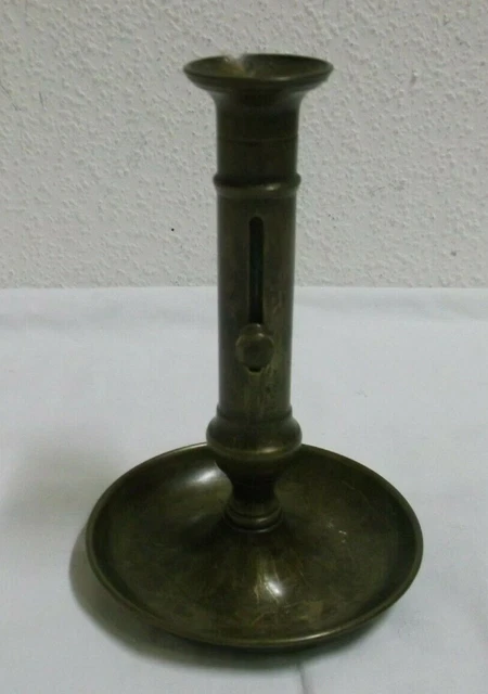 Art Decó Candelero Candelabro Bronce Bauhaus 30s 40s
