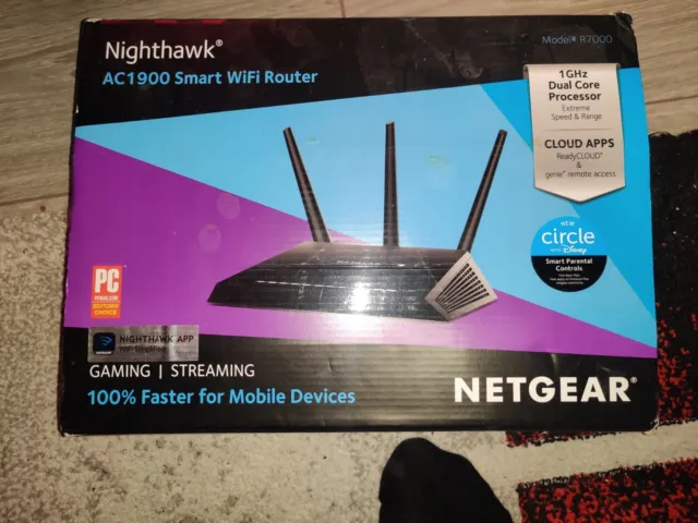 NETGEAR AC1900 R7000 Nighthawk router di gioco