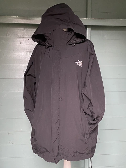 THE NORTH FACE Hyvent Giacca antipioggia impermeabile da uomo XL Cappotto con cappuccio grande 3