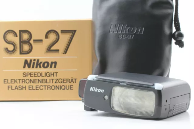 【Mint in Box】 Nikon Speedlight SB-27 Shoe Mount Flash for Nikon from Japan