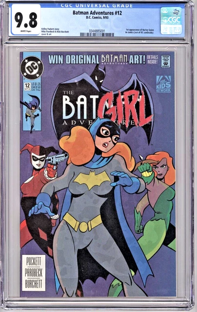 Batman Adventures #12 DC 1993 1st Appearance Harley Quinn CGC 9.8 WHITE Pages