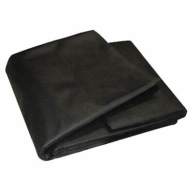 Heavy Duty Weed Control Fabric Membrane Garden Ground Cover Mat Landscape Black